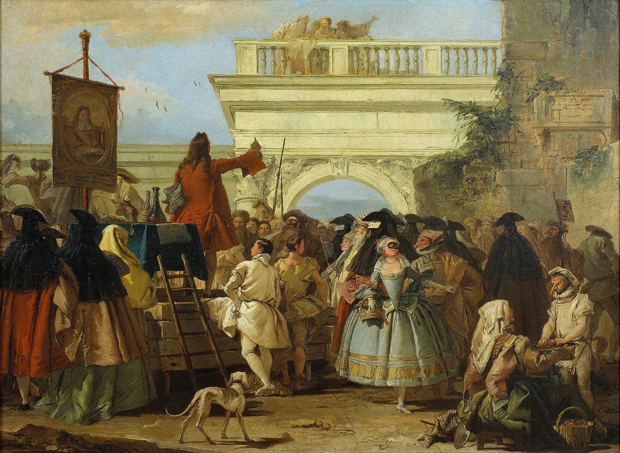 Charlatanen av Giovanni Domenico Tiepolo