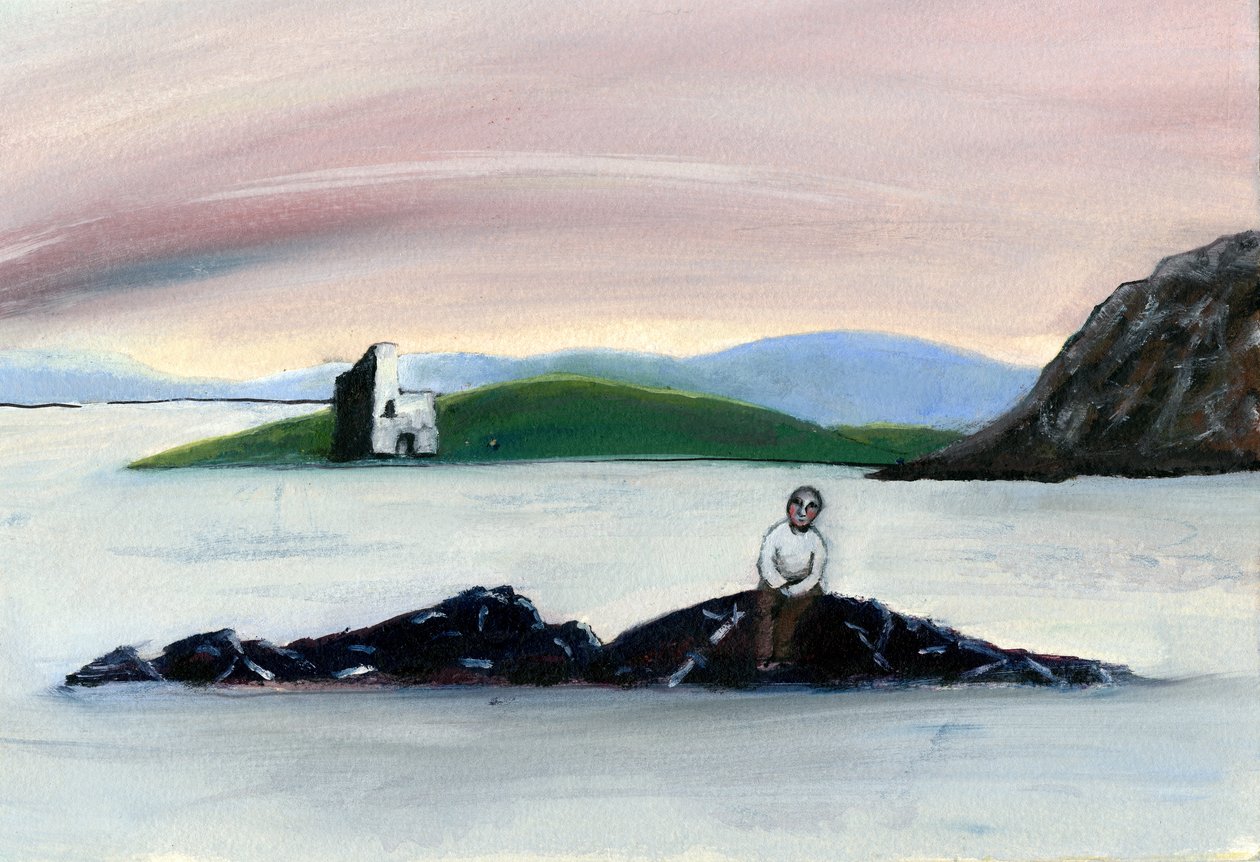 Study for a Journey, 2003 (olje på papir0 av Gigi Sudbury