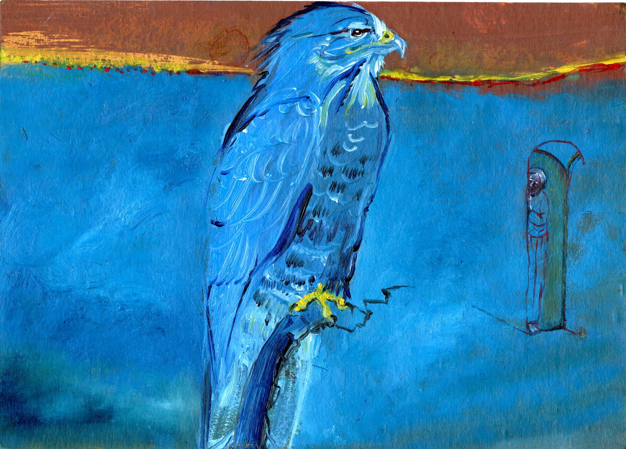 Blue Night Killer, 2016, av Gigi Sudbury