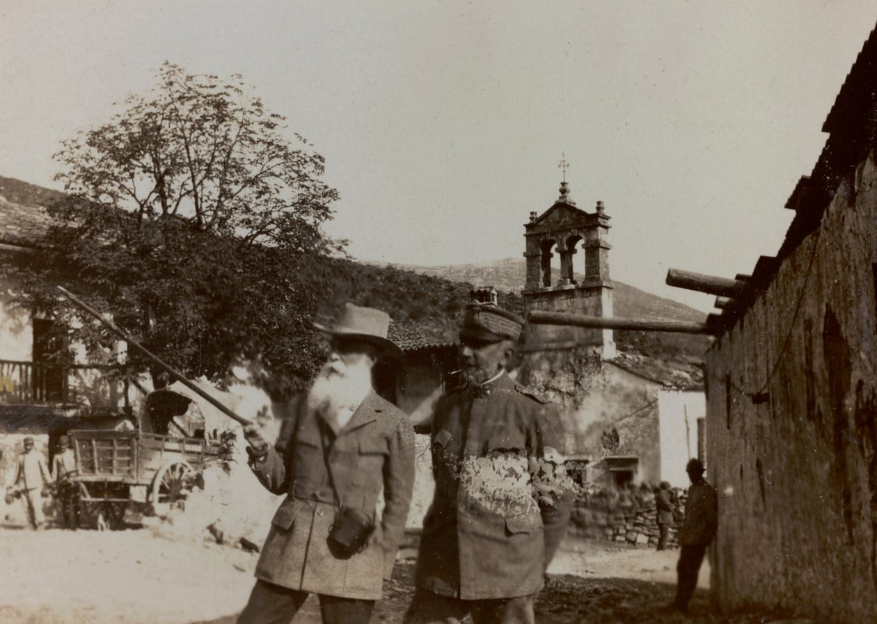 Album "Pictures of War II": Italienske soldater i Val Chiusone til Podsenica, 09/1917 (s/hv-bilde) av Gigliucci Gigliucci