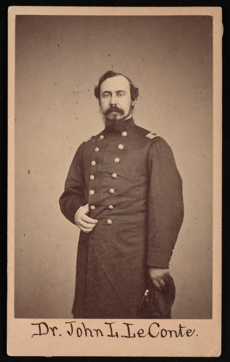 Portrett av Dr. John Lawrence LeConte 1825-1883, mellom 1862 og 1864. av Gihon and Rixon