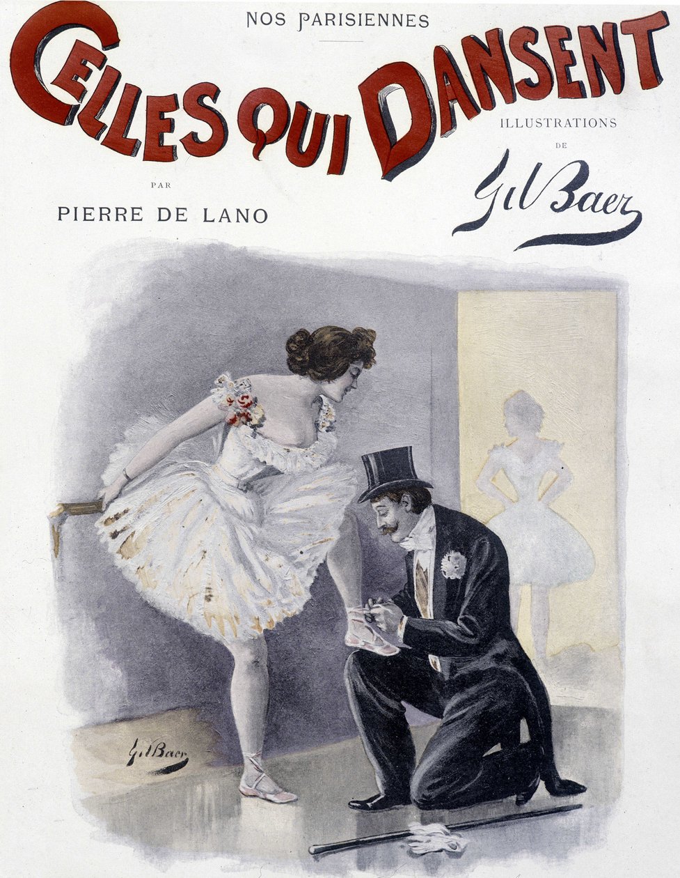 Danser - syk. av Gil baer, i "" De som danser"" av Pierre de Lano, sent på 1800-tallet av Gil  Baer