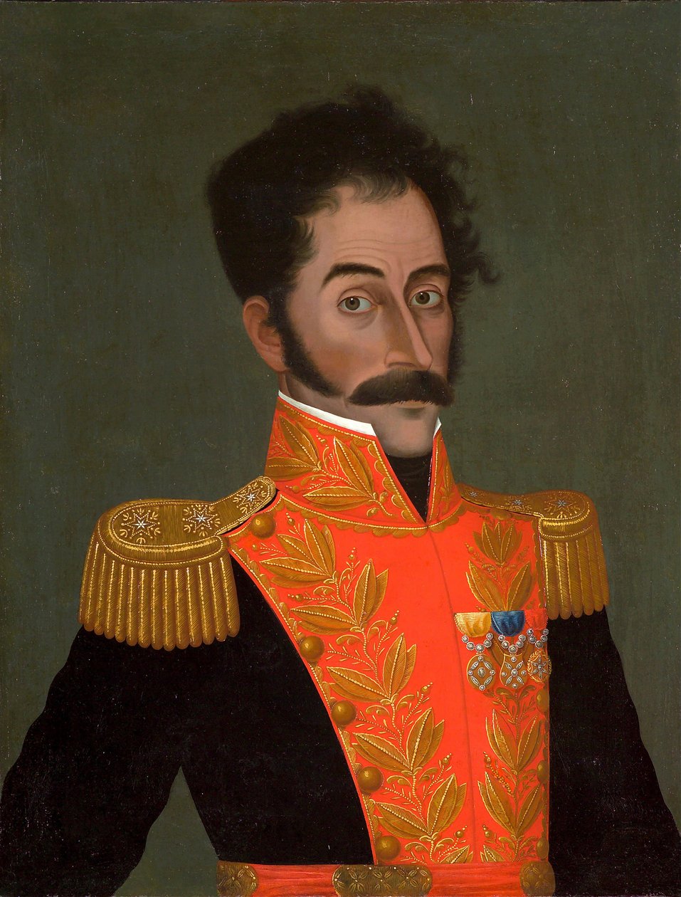 Portrett av Simon Bolivar (Befrieren av Gil de Castro