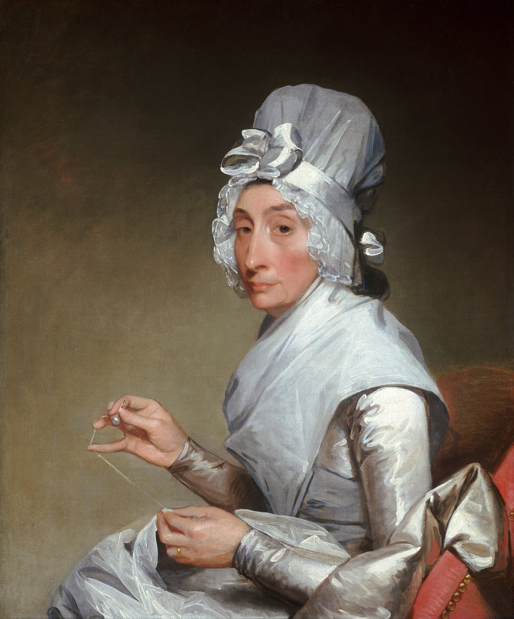 Catherine Brass Yates av Gilbert Stuart