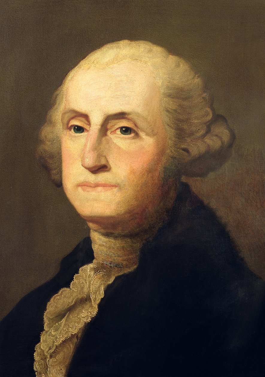 Portrett av George Washington av Gilbert Stuart
