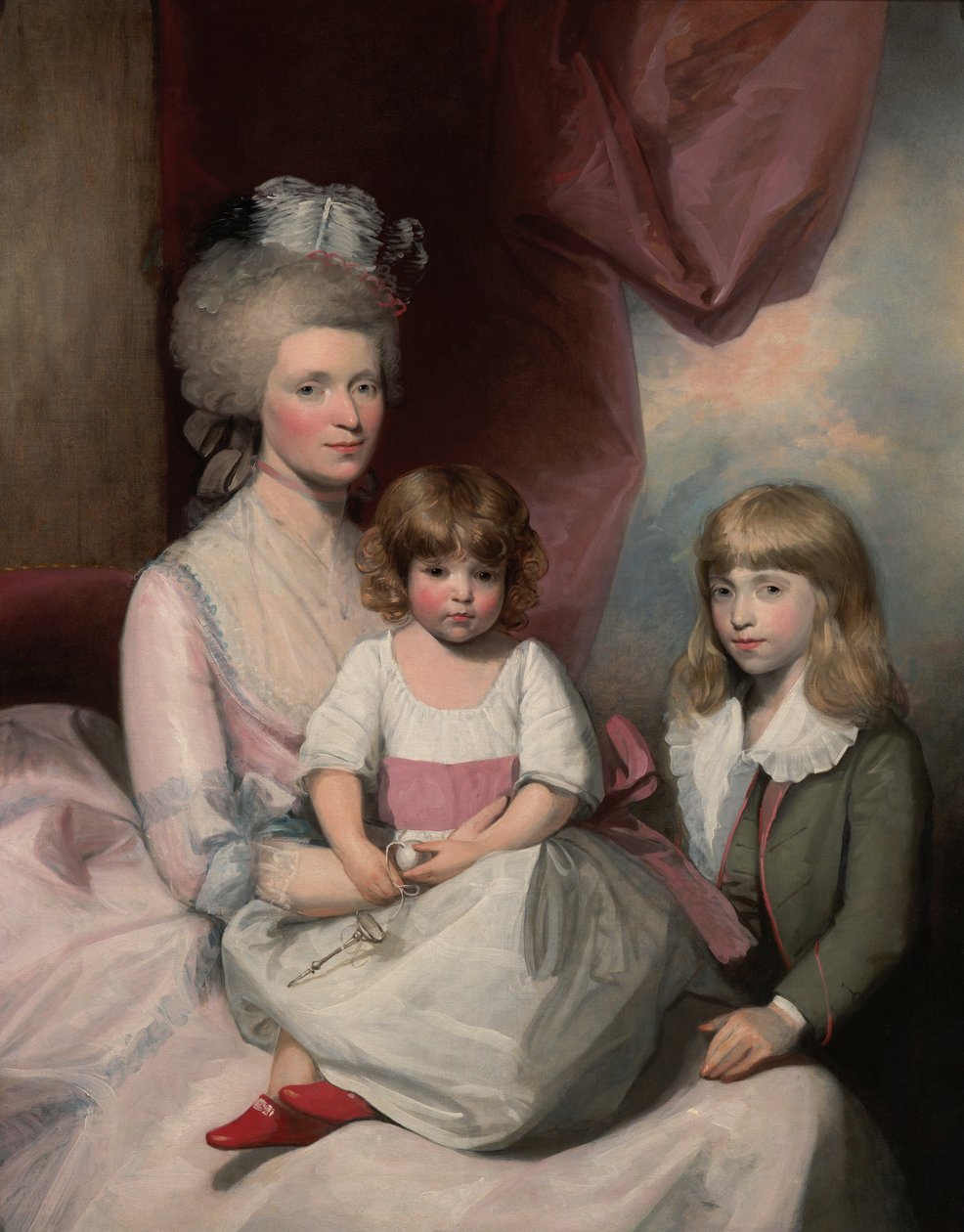 Portrett av en familie av Gilbert Stuart