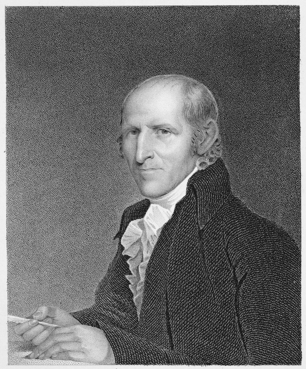Timothy Pickering (1745-1829) gravert av Thomas B. Welch (1814-74) etter en tegning av originalen av James Barton Longacre (1794-1869) av Gilbert Stuart