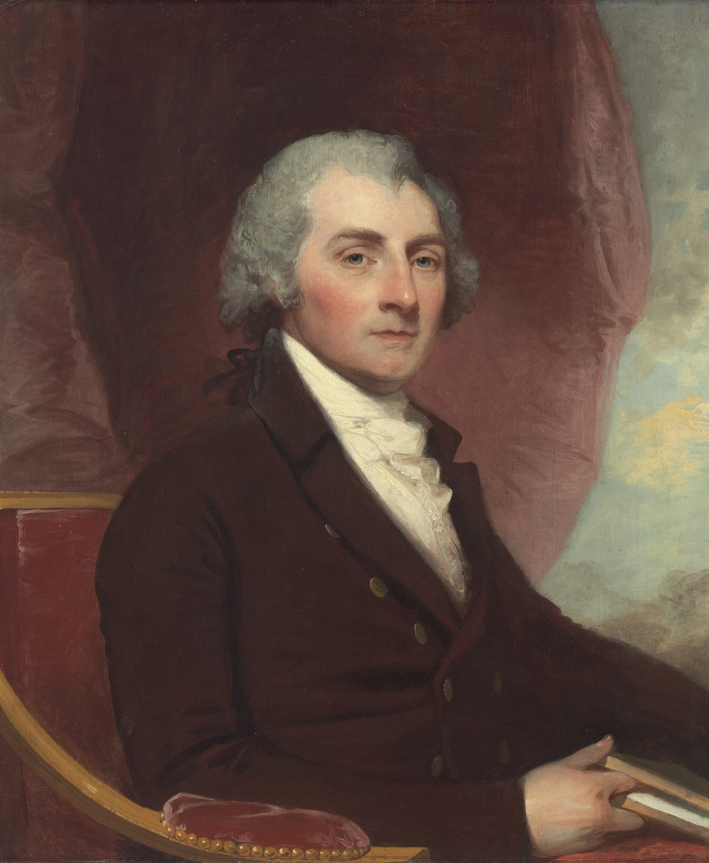 William Thornton, 1804 av Gilbert Stuart