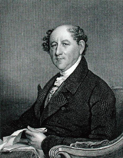 Rufus King (1755-1827) gravert av Thomas Kelly (ca. 1795-c.1841) (gravering) av Gilbert (after) Stuart