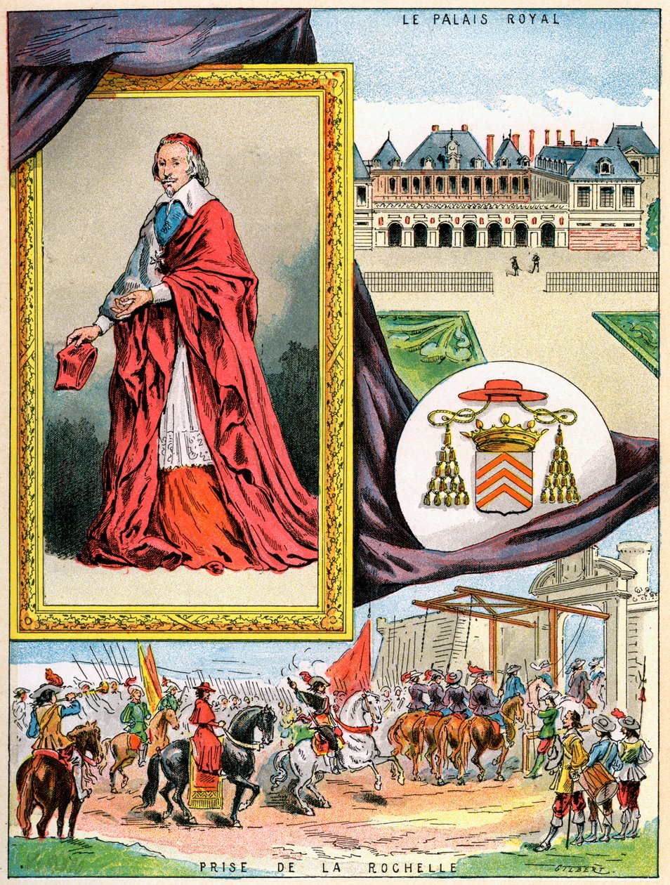 Kardinal Richelieu, 1898 av Gilbert
