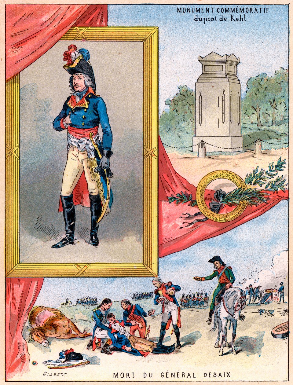 Louis Charles Antoine Desaix, fransk general og militærleder, 1898 av Gilbert