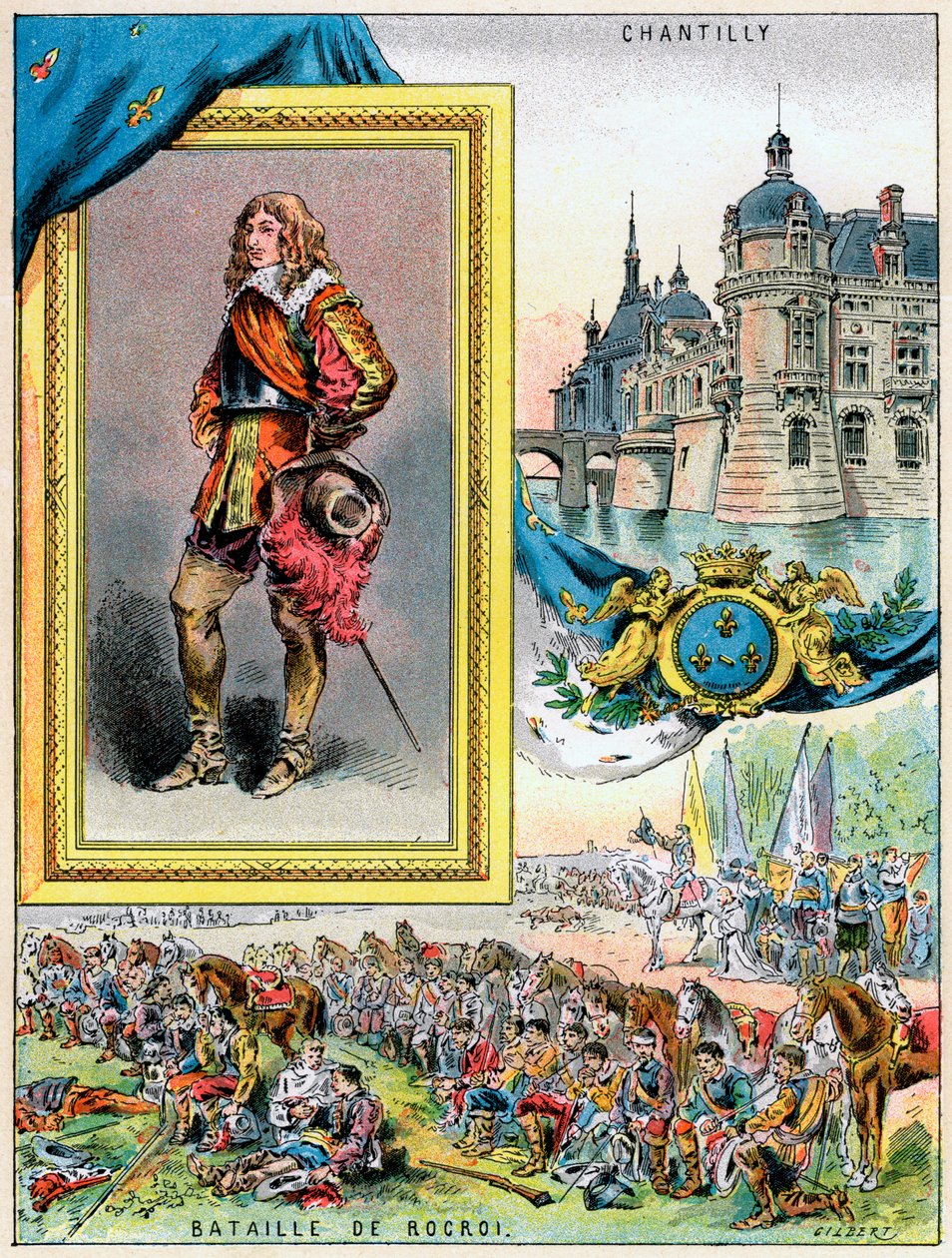 Louis II av Bourbon, prins av Condé, 1898 av Gilbert