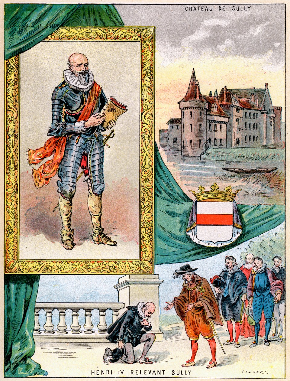 Maximilien de Bethune, hertug av Sully, 1898 av Gilbert