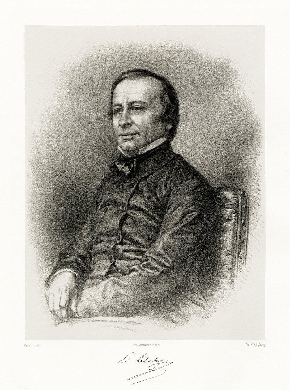 Edouard René Lefebvre de Laboulaye, 1865-66 av Gilbert