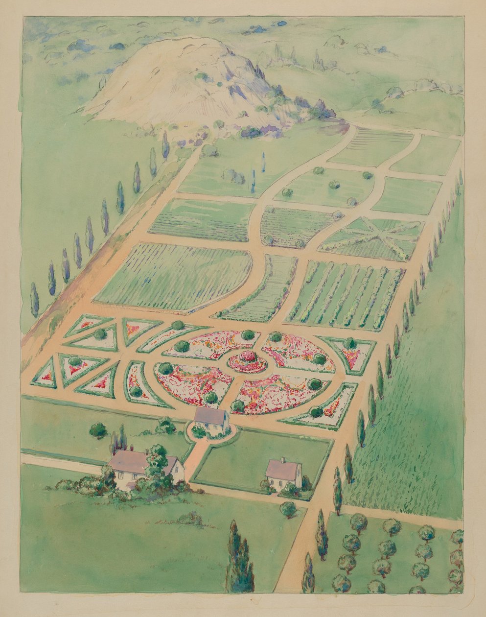 A. Elliot Estate, ca. 1936. av Gilbert Sackerman