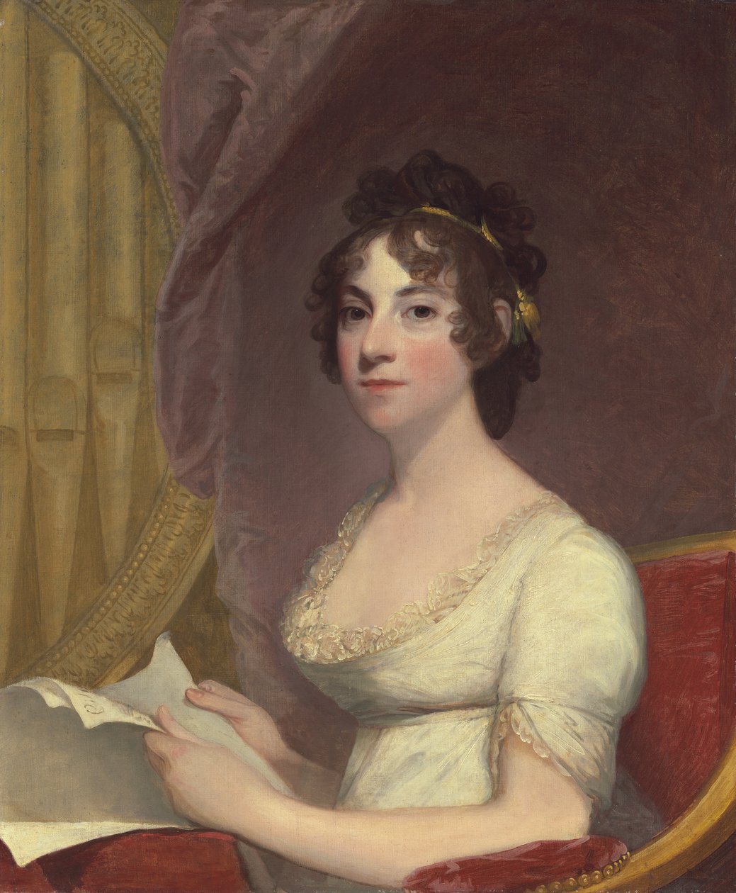 Anna Maria Brodeau Thornton (Mrs. William Thornton) av Gilbert Stuart