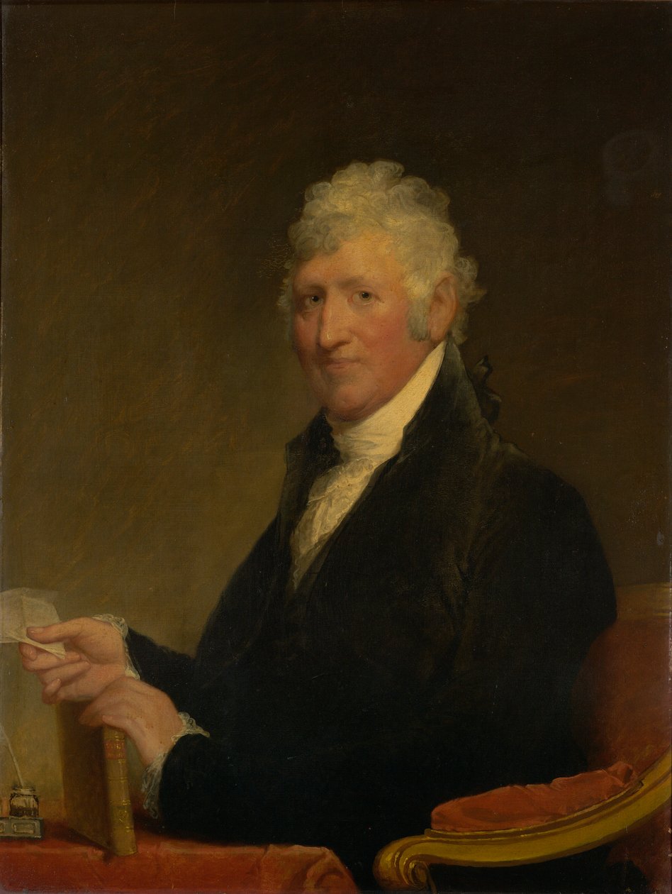 Oberst David Humphreys (1752-1818), BA 1771, MA 1774 av Gilbert Stuart