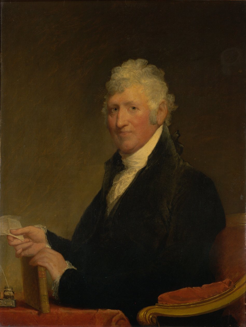 Oberst David Humphreys (1752-1818), B.A. 1771, M.A. 1774 av Gilbert Stuart