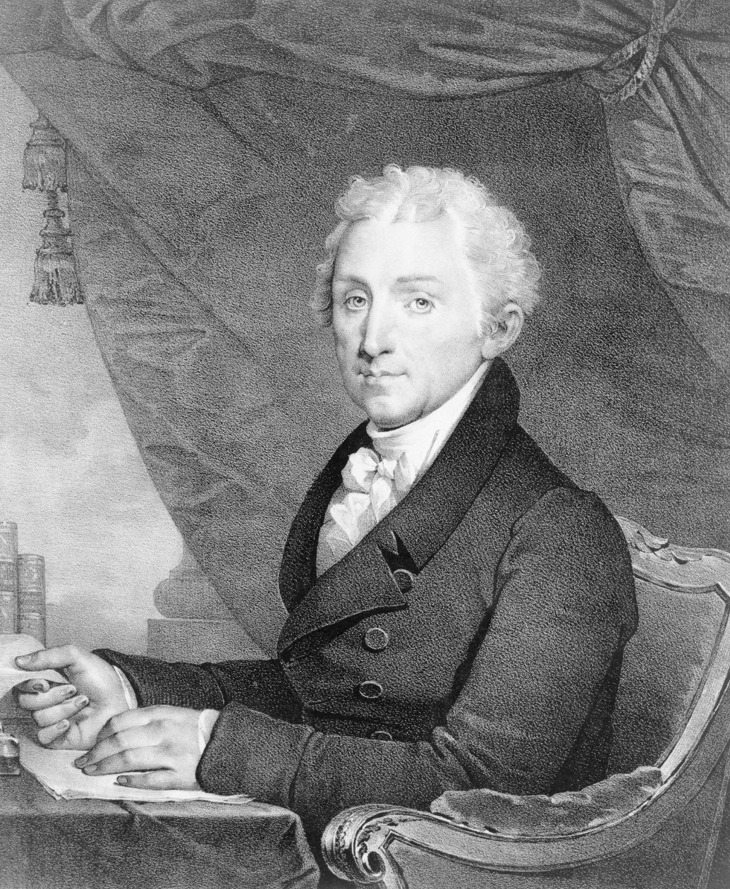James Monroe, USAs femte president av Gilbert Stuart