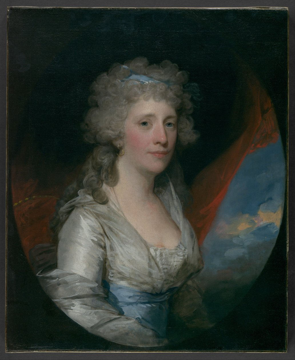 Fru Joseph Anthony Jr. (Henrietta Hillegas) av Gilbert Stuart