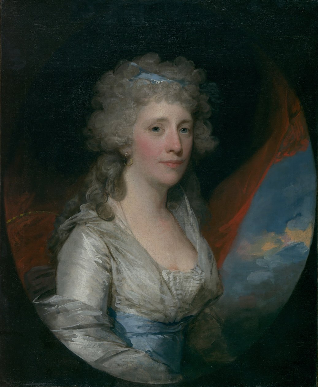 Fru. Joseph Anthony Jr. Henrietta Hillegas, ca 1795-98. av Gilbert Stuart