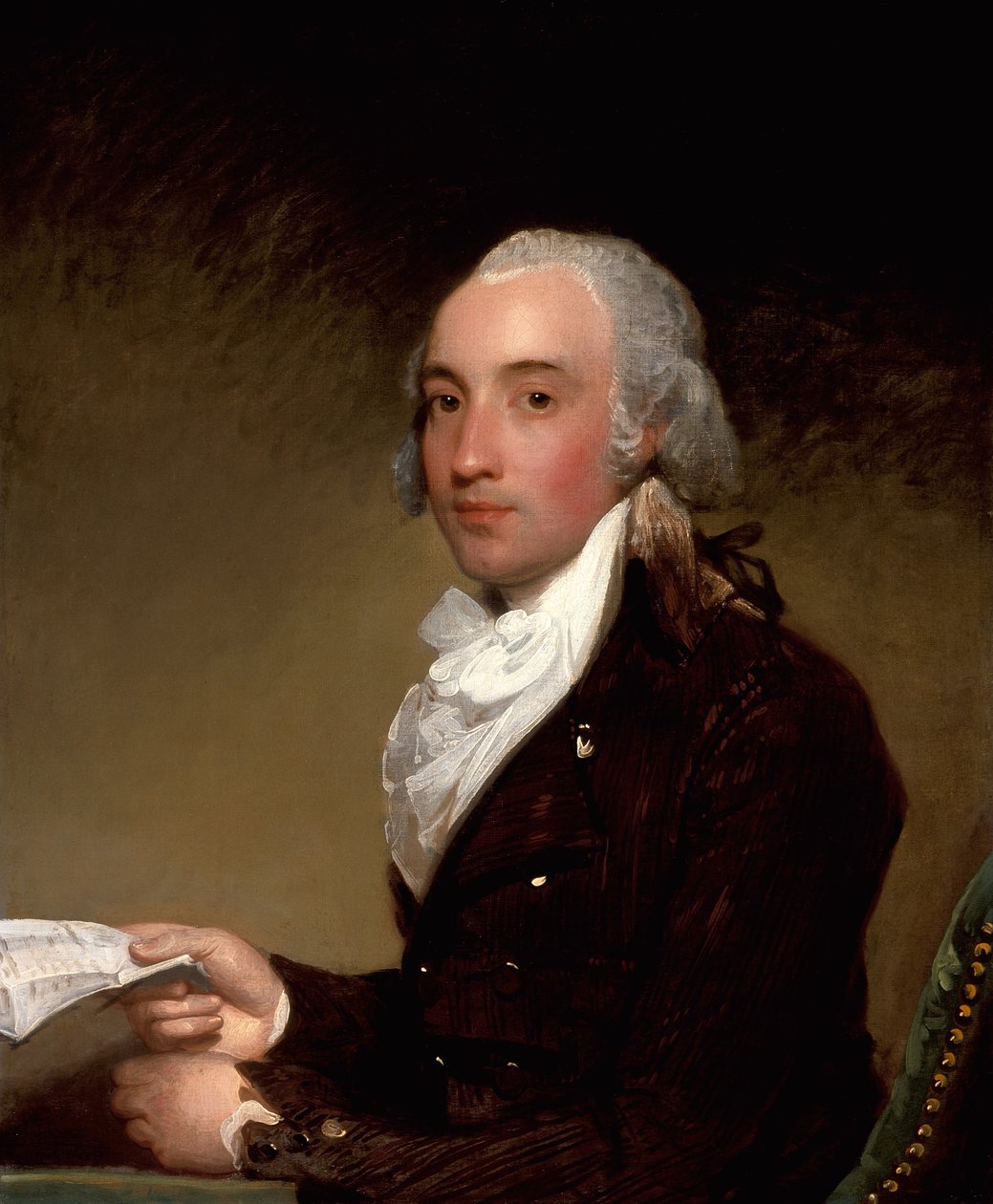 Portrett av Richard Barrington, senere fjerde Viscount Barrington, ca. 1793-94 av Gilbert Stuart