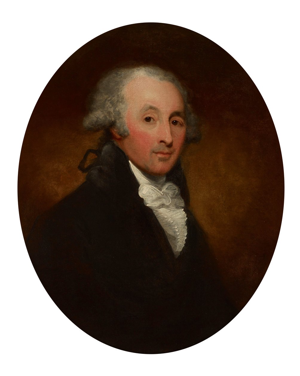 Portrett av en herre (muligens Sir Jonah Barrington) av Gilbert Stuart