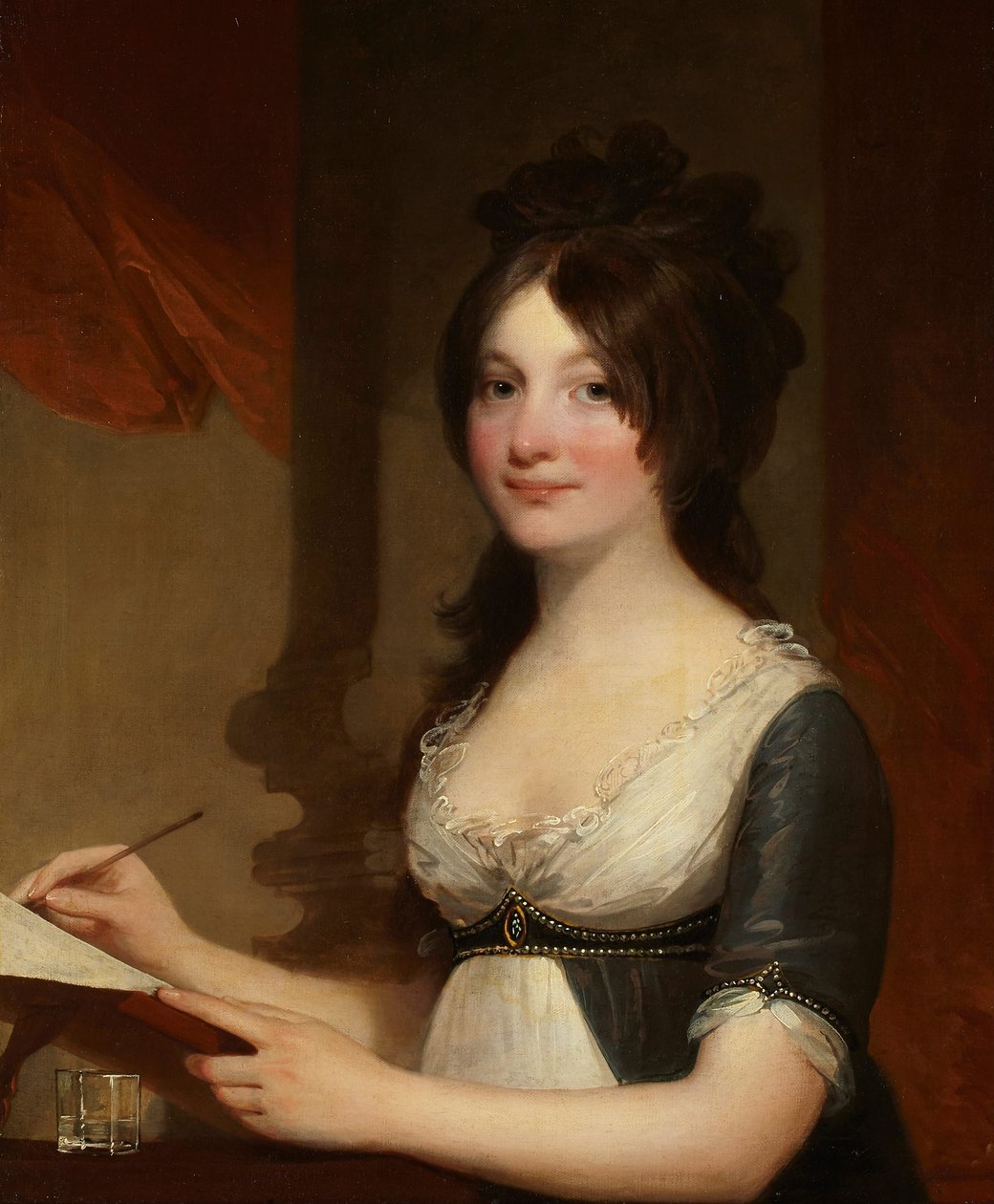 Portrett av en ung kvinne av Gilbert Stuart