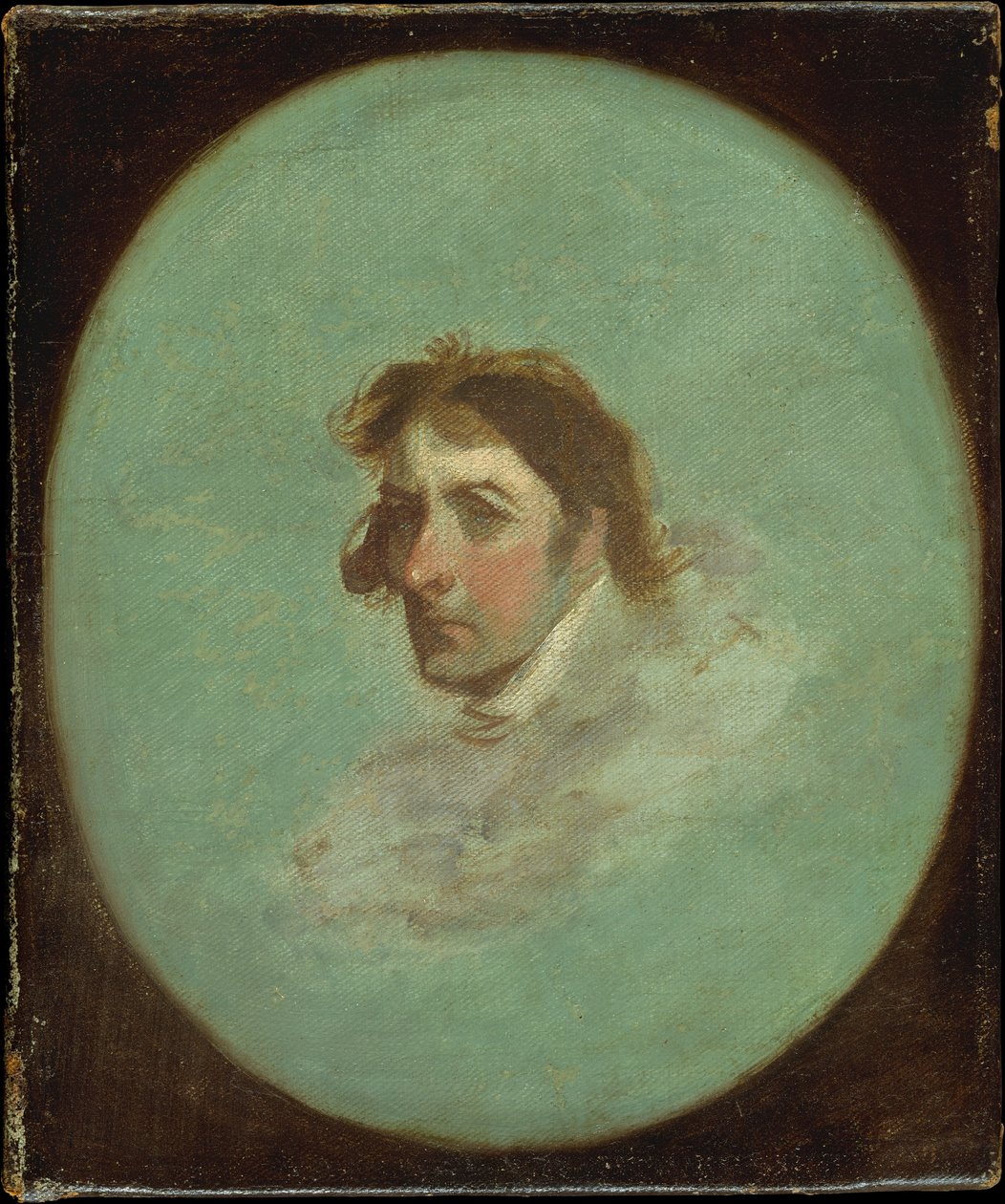 Portrett av kunstneren av Gilbert Stuart