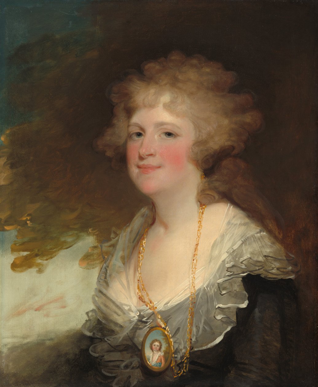 Sarah Shippen Lea (Mrs. Thomas Lea) av Gilbert Stuart