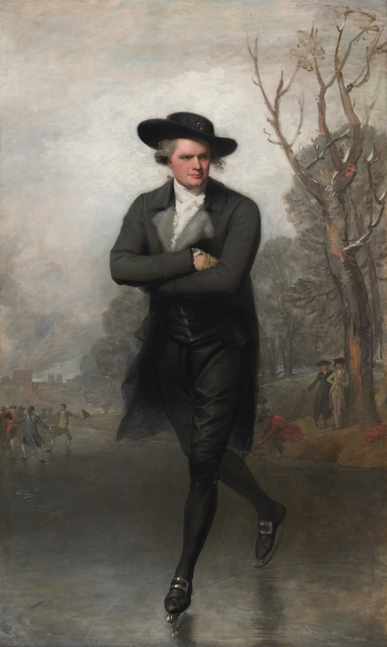 Skøyteløperen (Portrett av William Grant) av Gilbert Stuart