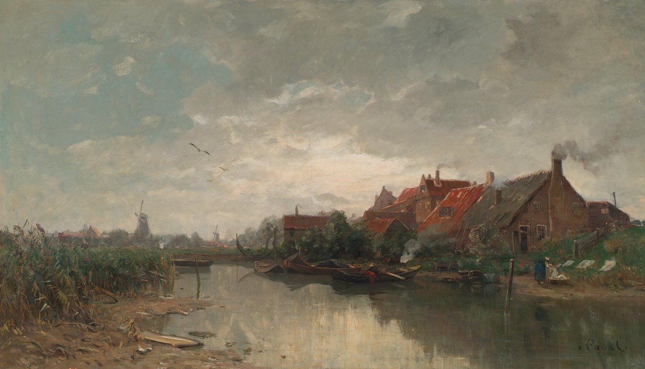 nederlandsk kanal av Gilbert von Canal