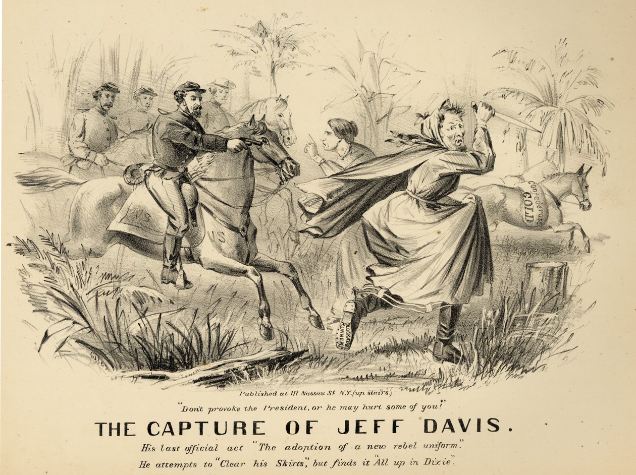 Capture of Jeff Davis av Giles