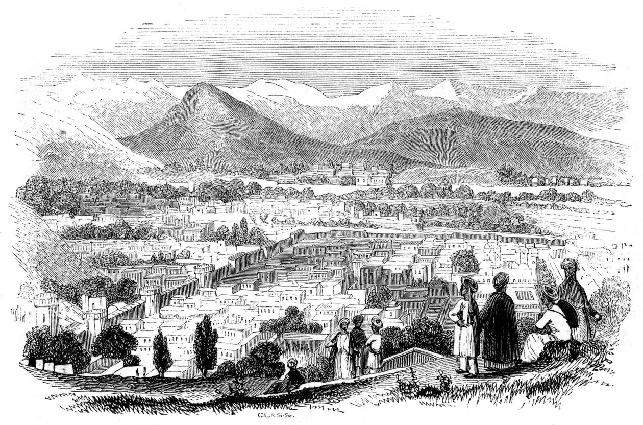 View of Obscene, 1847 av Giles