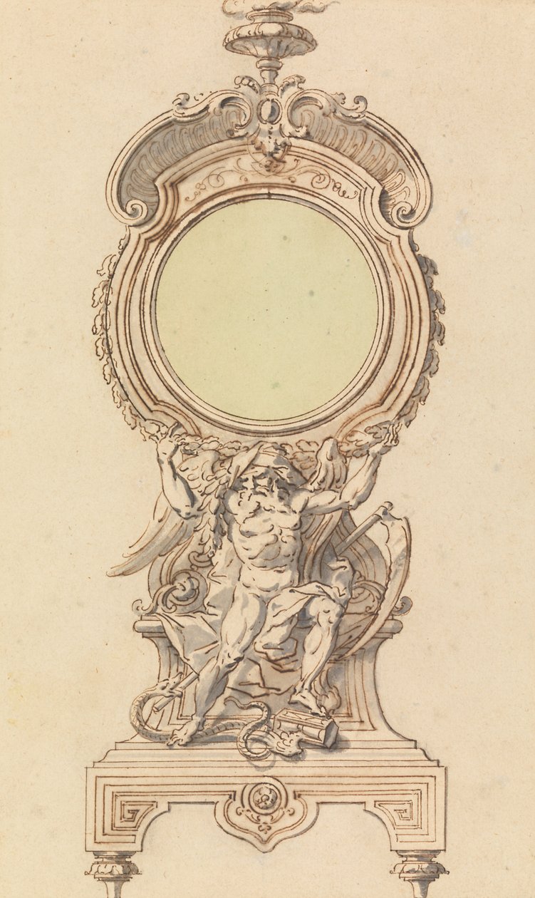 Design for et klokkeveske av Gilles Marie Oppenord