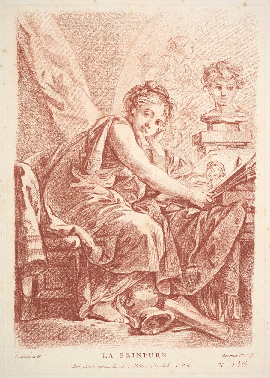 Maleri. av Gilles Demarteau