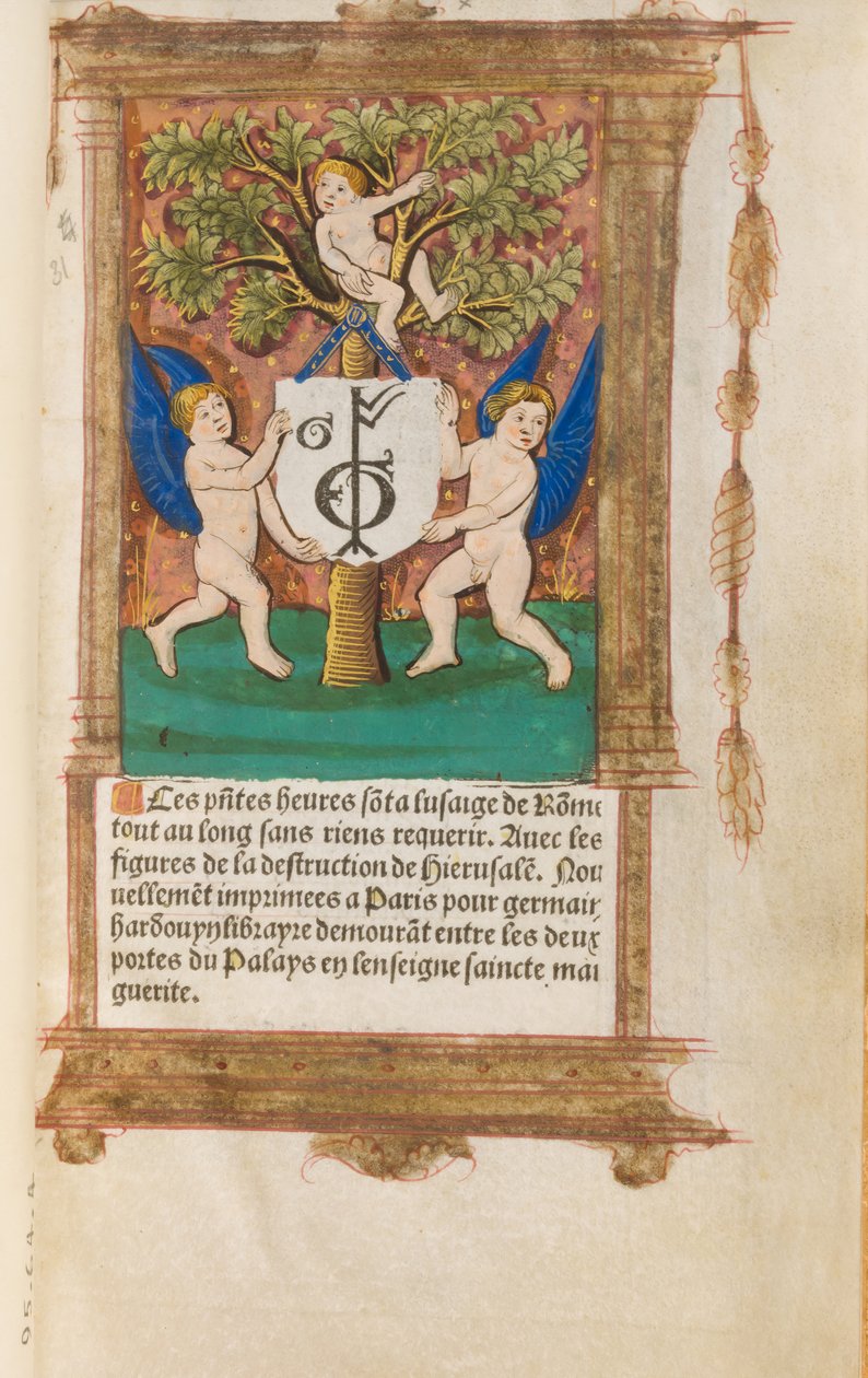 Timebok, 1518-21 av Gilles Hardouyn