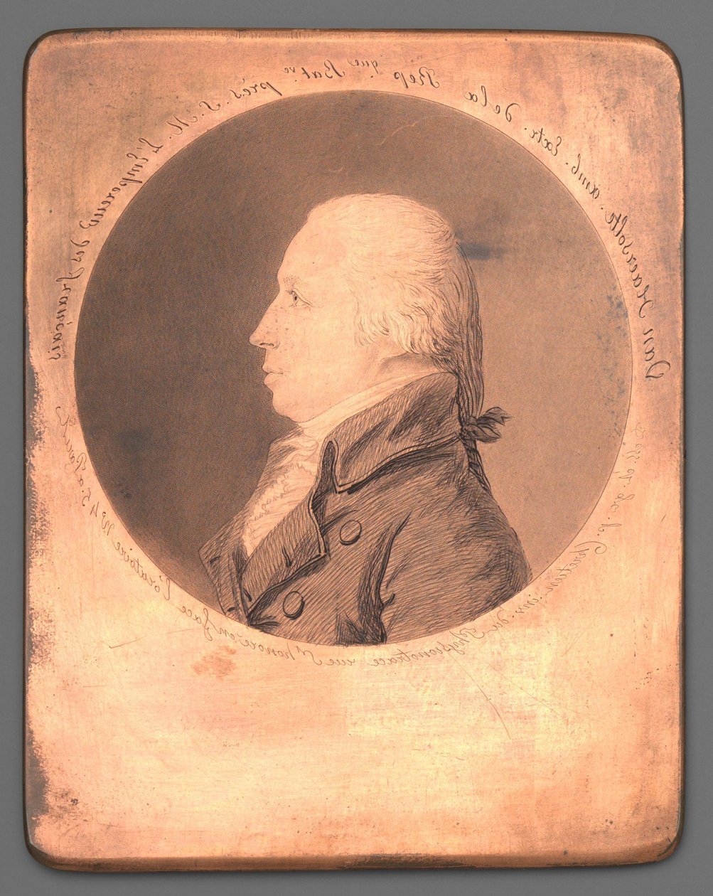 Portrett av Anthony Fred. Rane. Evert baron van Haersolte av Gilles Louis Chrétien