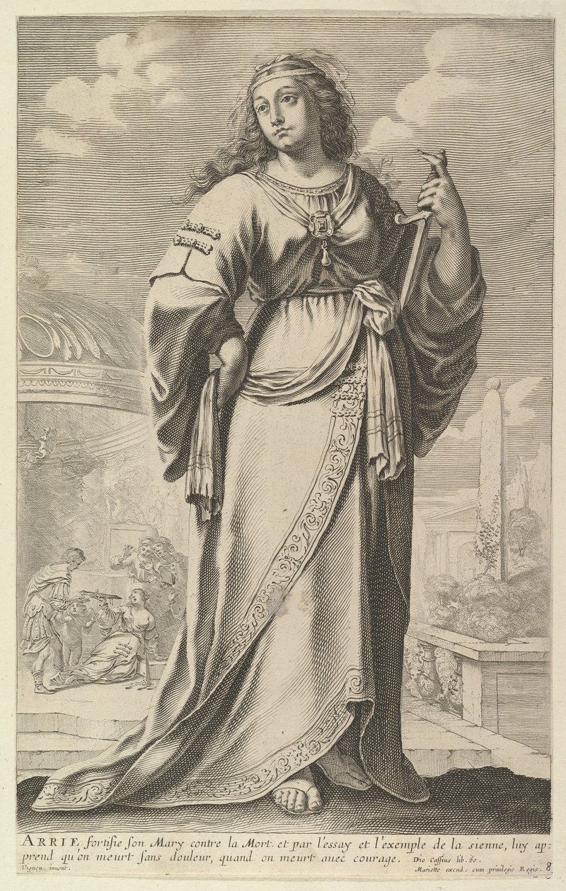 Arrie, 1647. Skapere: Gilles Rousselet, Abraham Bosse. av Gilles Rousselet and Abraham Bosse