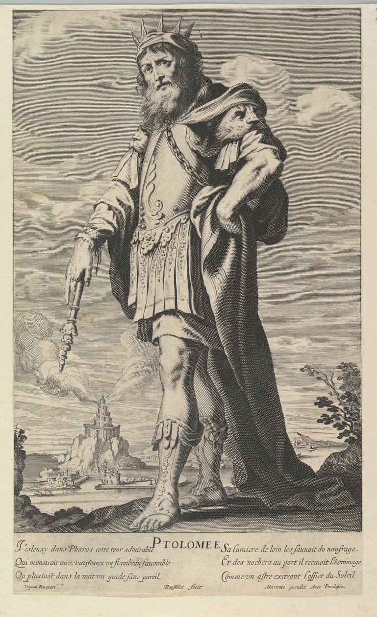 Ptolemaios, ca. 1639-40. Skapere: Gilles Rousselet, Abraham Bosse. av Gilles Rousselet and Abraham Bosse
