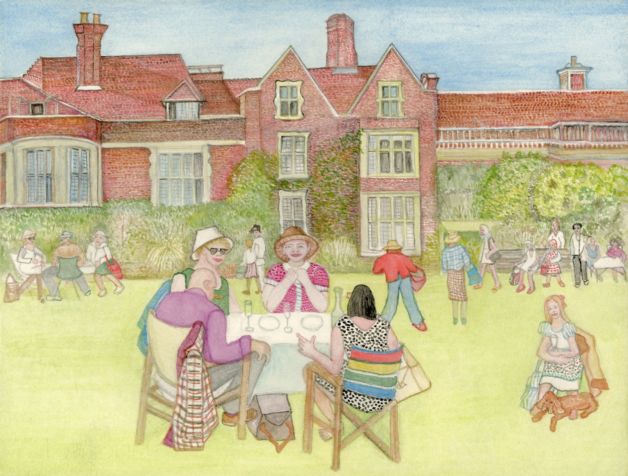 Glyndebourne, 2018 av Gillian Lawson