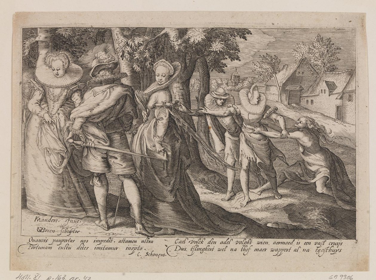 Cupid og Discord av Gillis van Breen