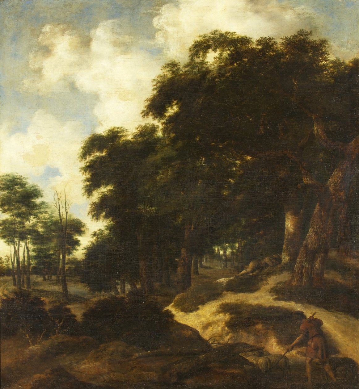 Woodland Scene av Gillis van Scheyndel