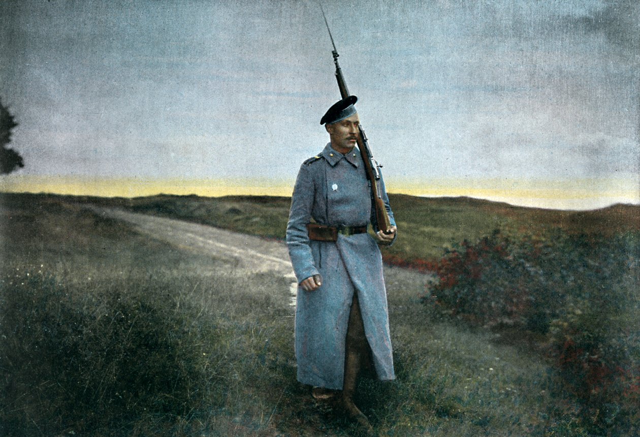 Russisk vaktpost, c1890 av Gillot