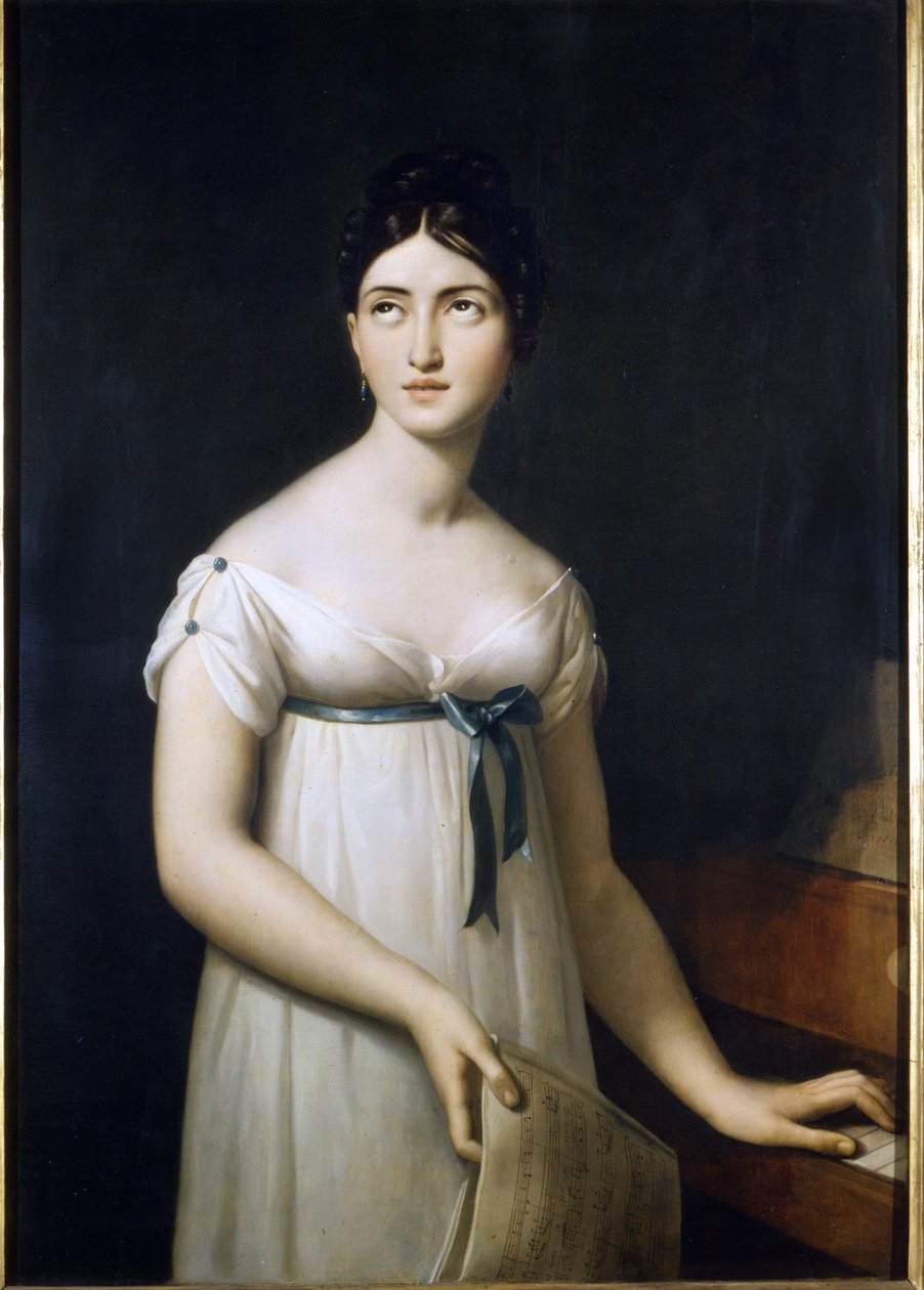 Giuditta Pasta (1797-1865). Maleri av Serangeli. Tidlig på 1800-tallet. Scala museum av Gioacchino Giuseppe Serangeli