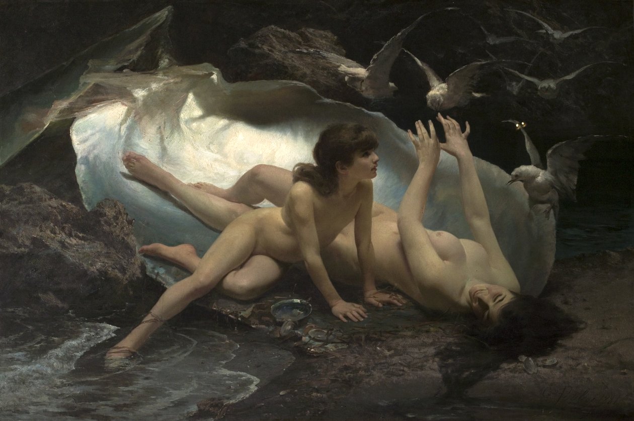 Naiadene, 1881 av Gioacchino Pagliei