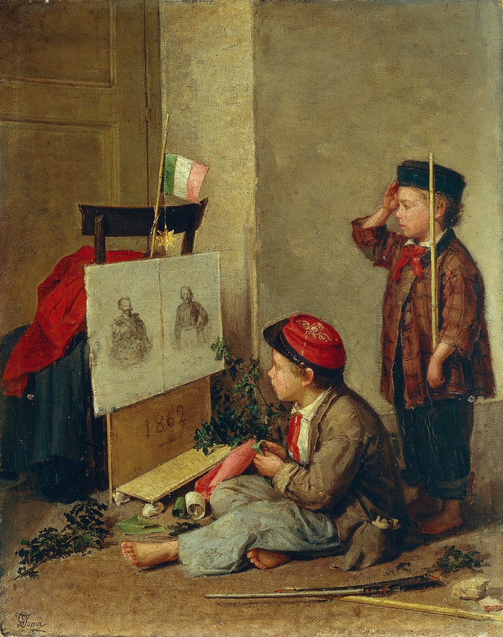 Barn av mennesker av Gioacchino Toma
