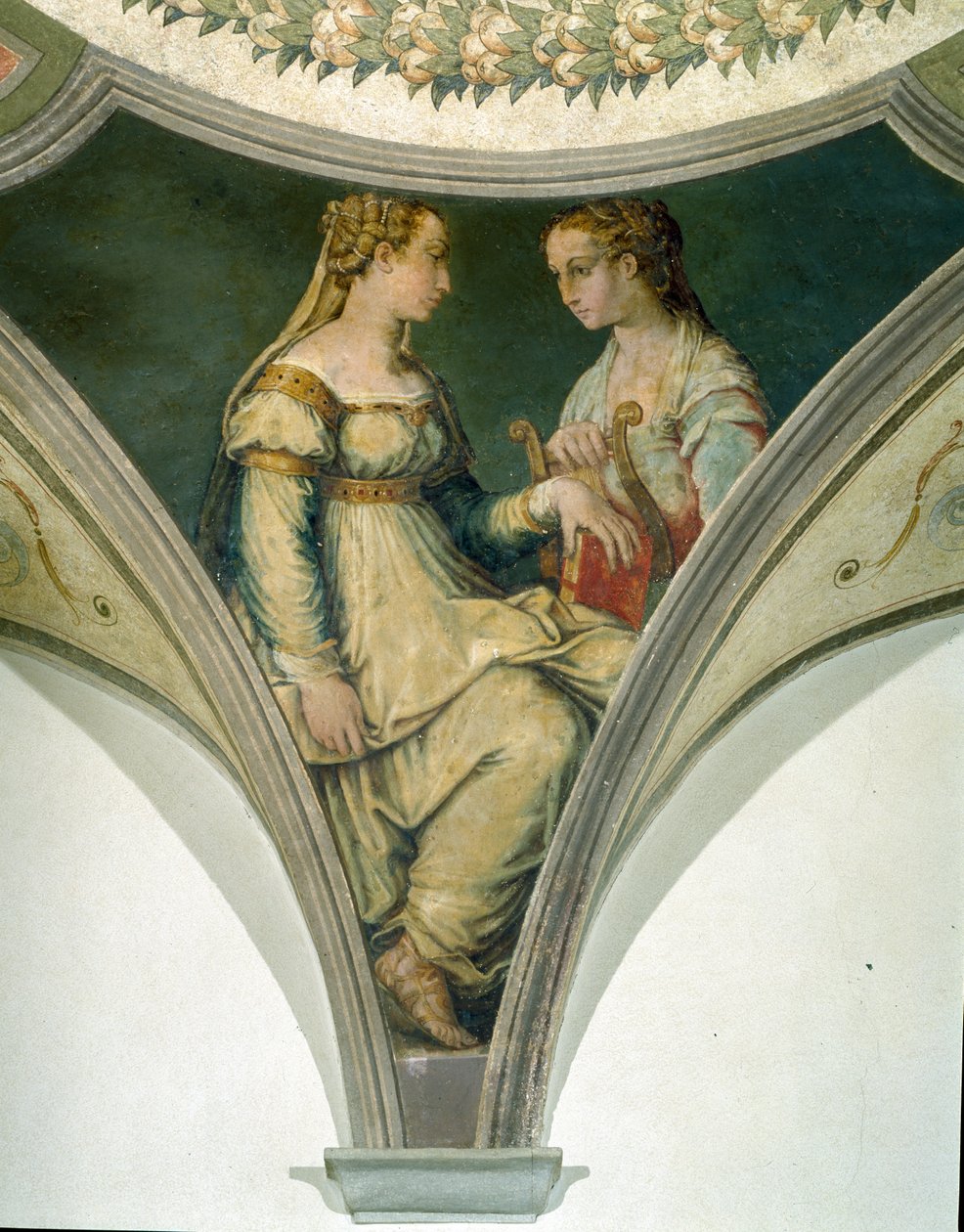 Muses, Chamber of Apollo and the Muses av Giorgio Vasari