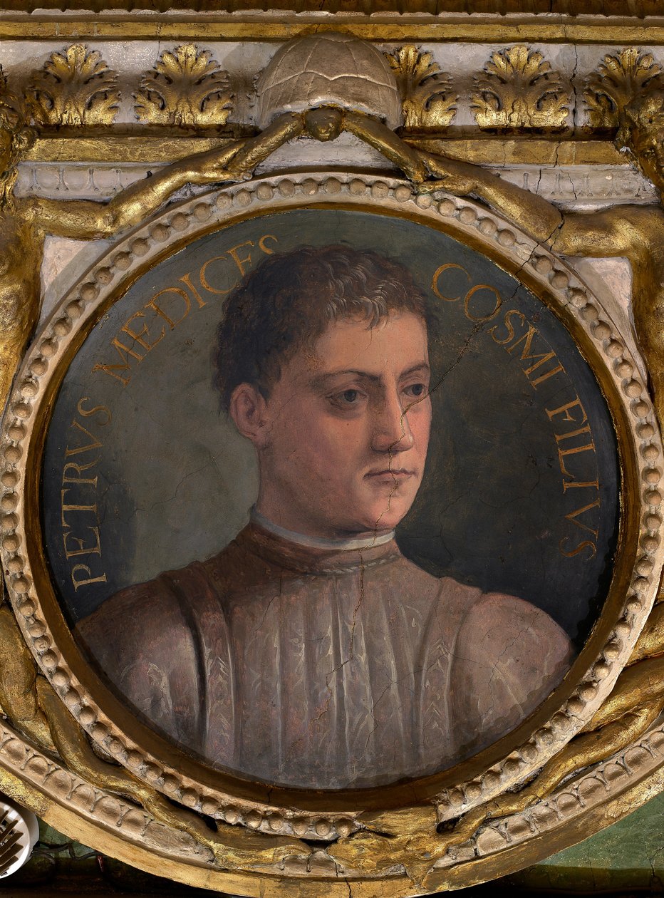 Piero de Medici kalte Gouty av Giorgio Vasari