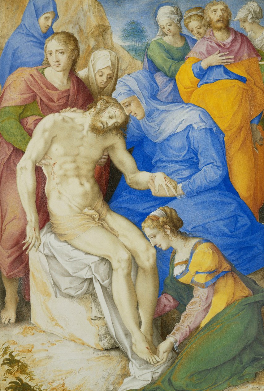 Klagesangen, av Giorgio Giulio Clovio